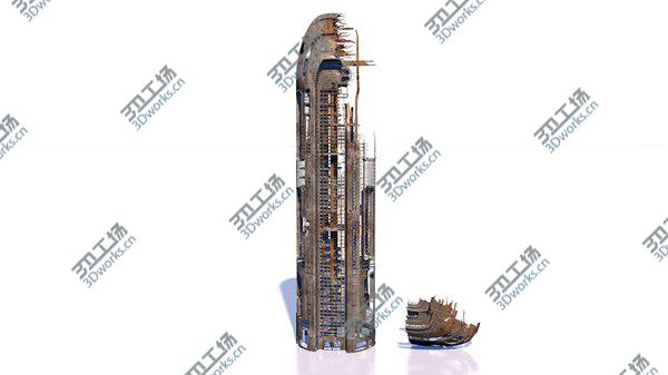 images/goods_img/20210312/3D model Buildings and skyscrapers in ruins/3.jpg